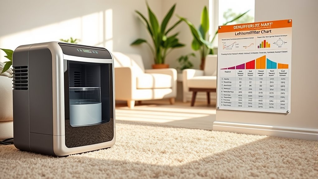 dehumidifier size guide