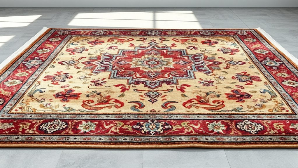 document rug details clearly