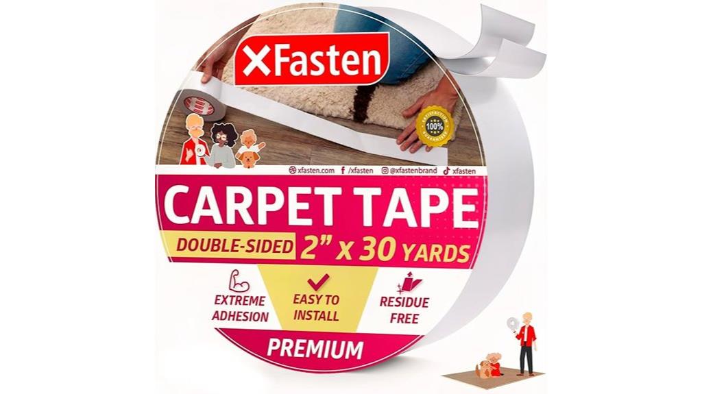 double sided rug tape