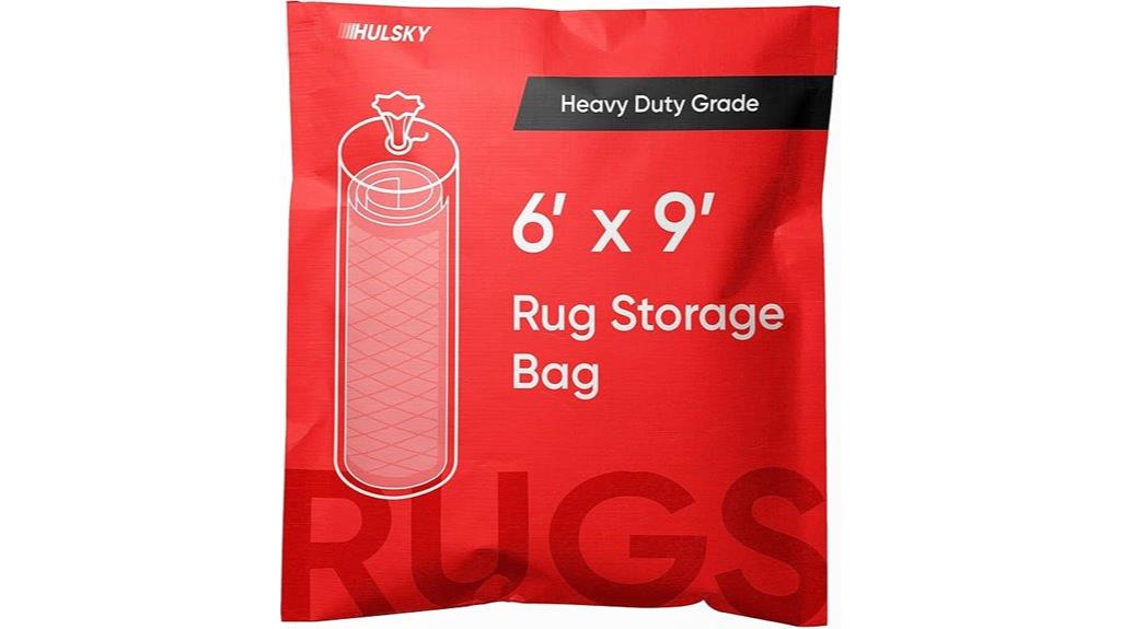durable rug storage bag