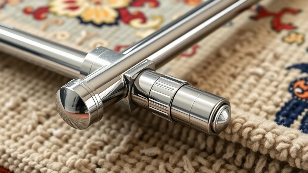 easy adjustable tool free setup