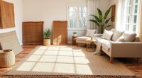 eco friendly jute wool rugs