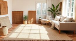 eco friendly jute wool rugs