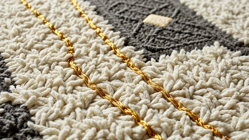 eco friendly metallic textures