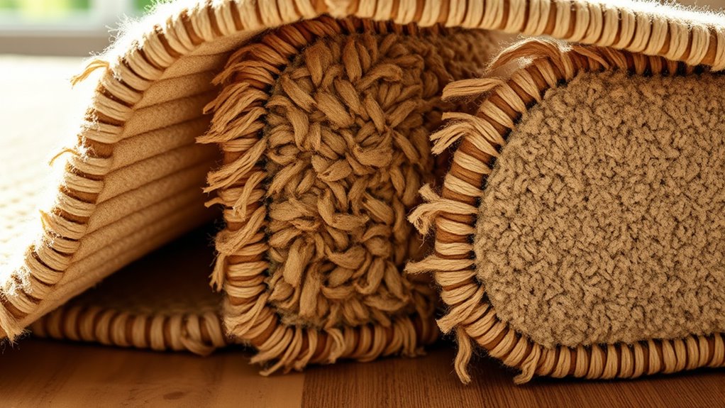 eco friendly natural fiber backing