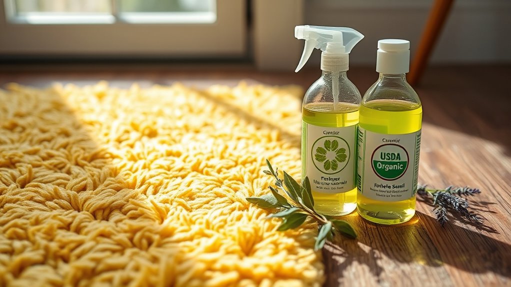 eco friendly rug cleaning ingredients