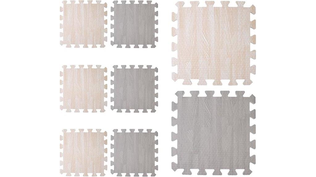 eight piece soundproof rug pad