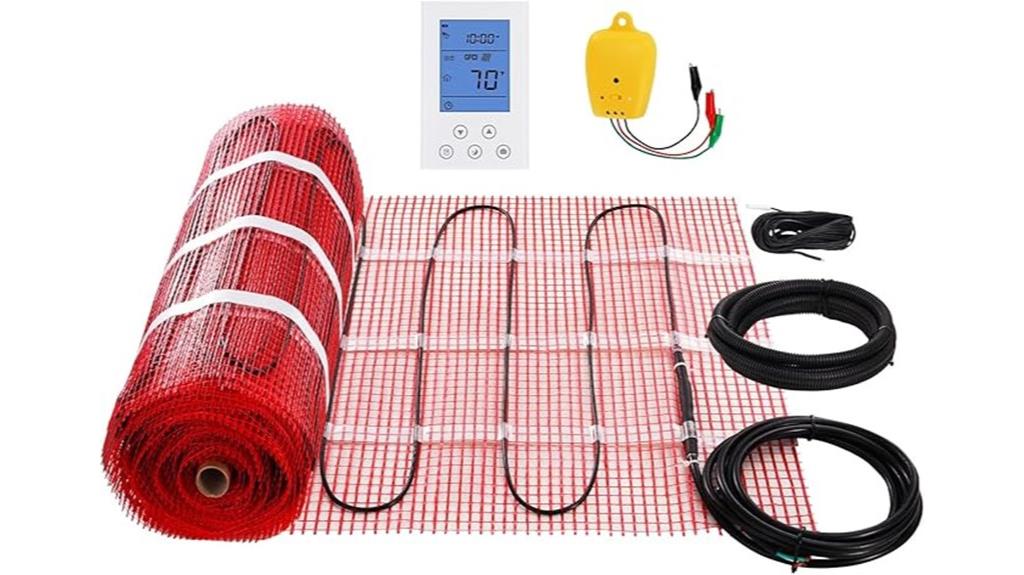electric floor heating system