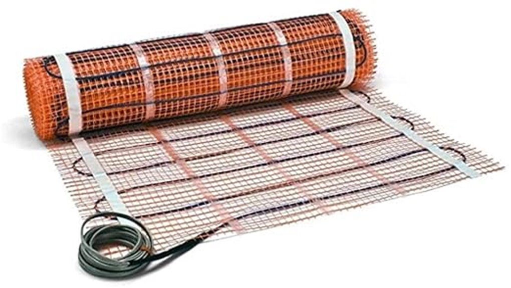 electric heating mat 35 sq ft