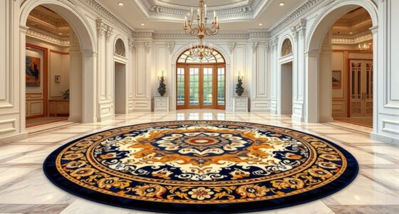 elegant 12ft grand foyer rugs