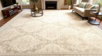 elegant 6x9 ivory silk rugs