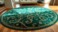 elegant 8 foot silk rugs