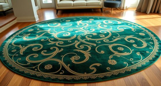 elegant 8 foot silk rugs