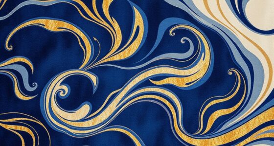 elegant abstract silk rugs