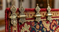 elegant antique rug clips