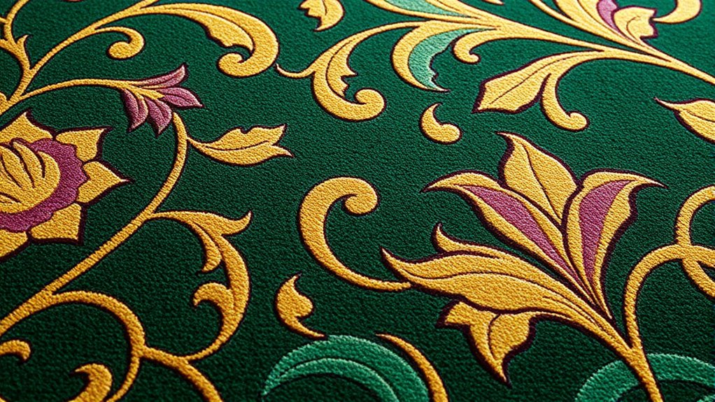 elegant art nouveau carpet selections