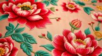 elegant chinese floral carpets