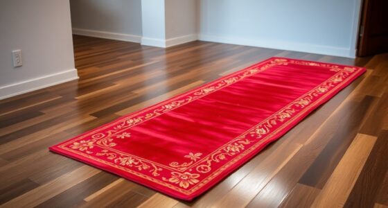 elegant red silk carpet collection