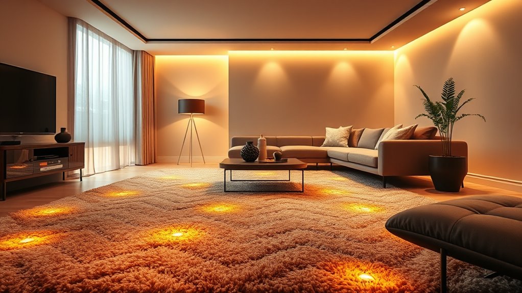 elegant rug illumination specifications