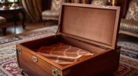 elegant silk rug storage solutions