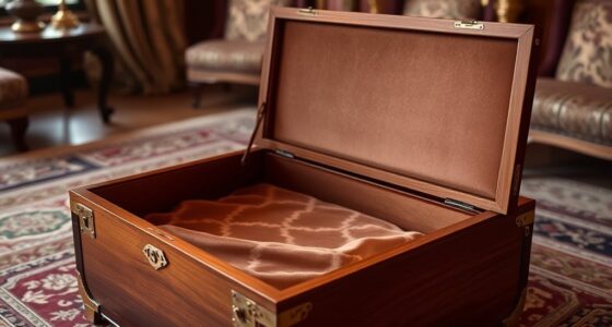 elegant silk rug storage solutions