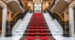 elegant staircase rug choices