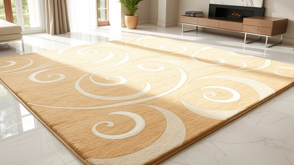 elegant washable silk rugs