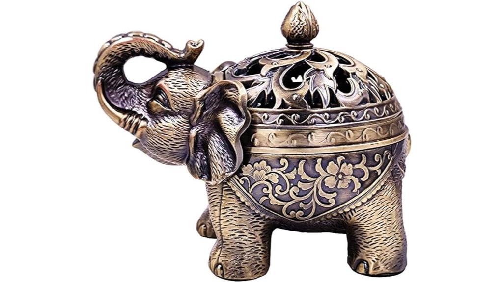 elephant shaped incense holder