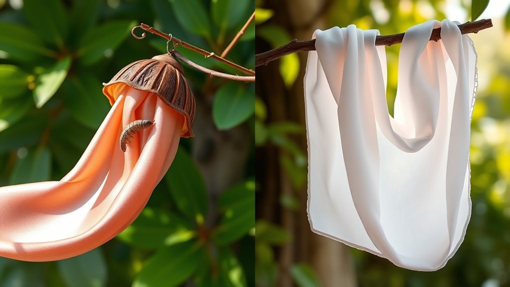 environmental silk production impact