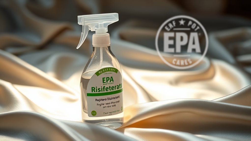 epa registered disinfectants ensure safe fabric care