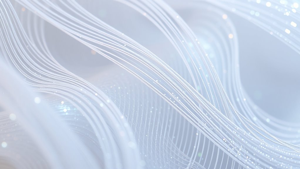 fiber alignment enhances sheen