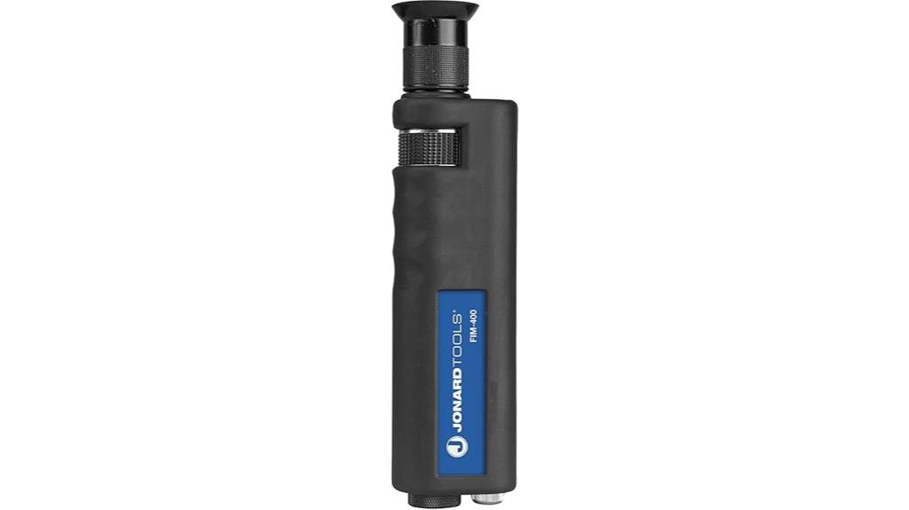 fiber optic inspection microscope