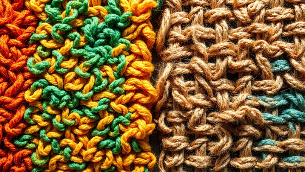 fiber type affects color durability
