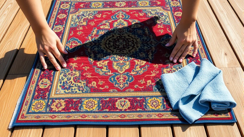 final rug inspection and care