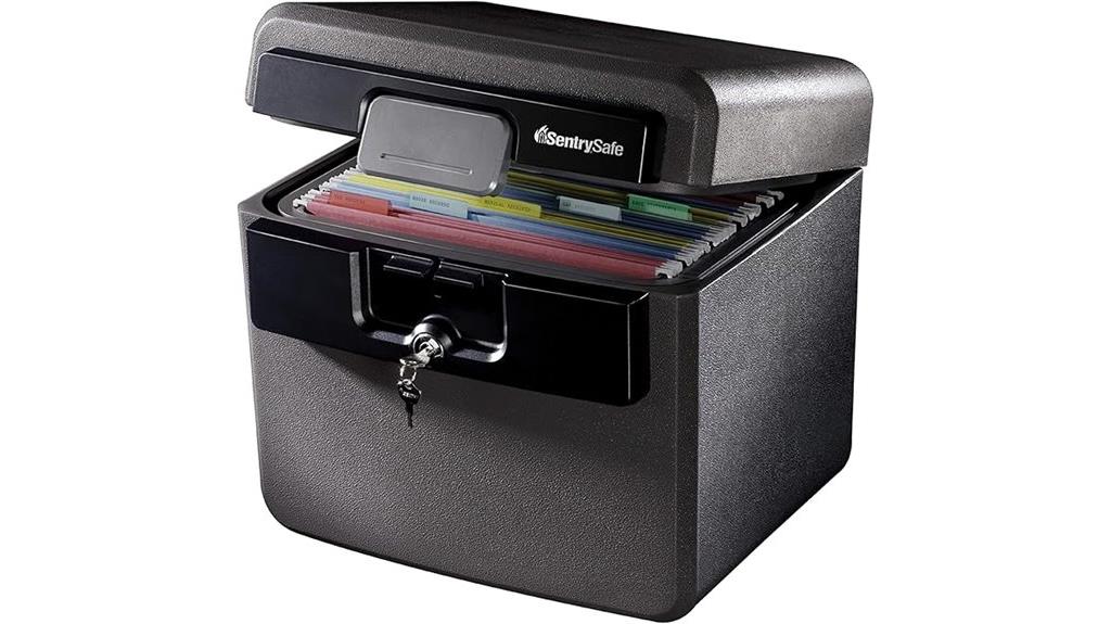 fireproof waterproof key safe