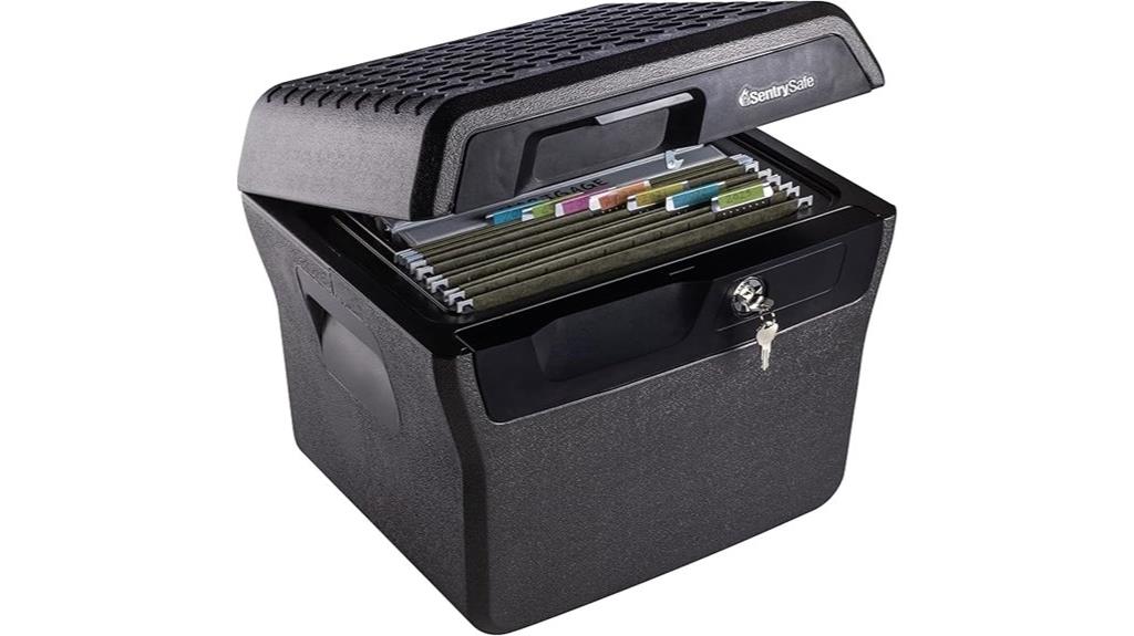 fireproof waterproof lock box