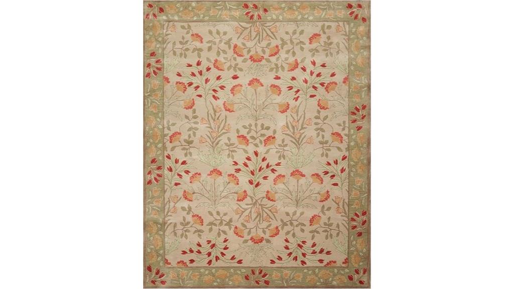 five by eight wool rug