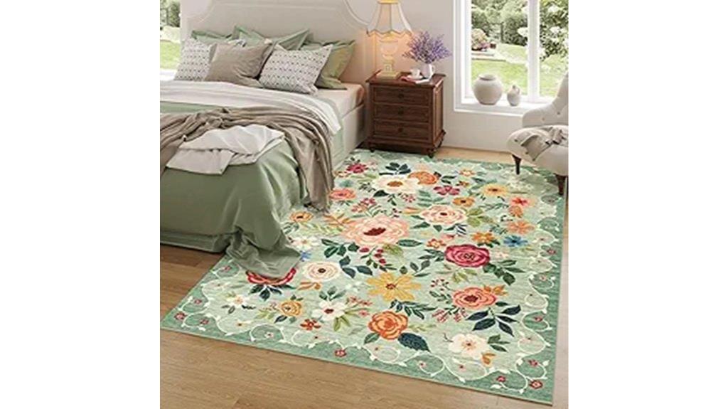 floral rug for living