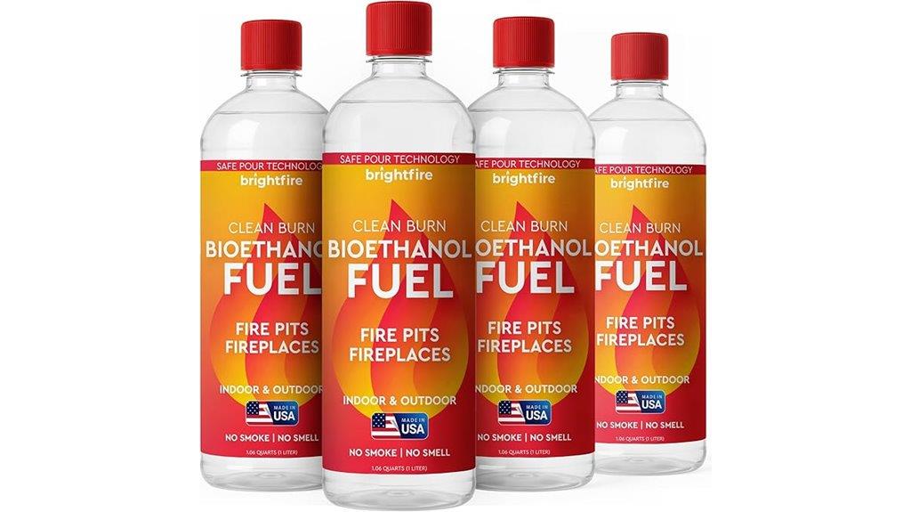 four pack bio ethanol fuel