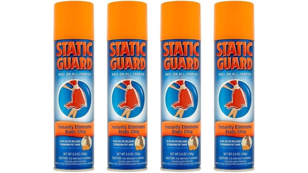 four packs of guard spray