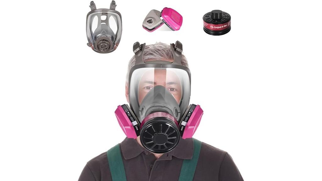 full face gas mask