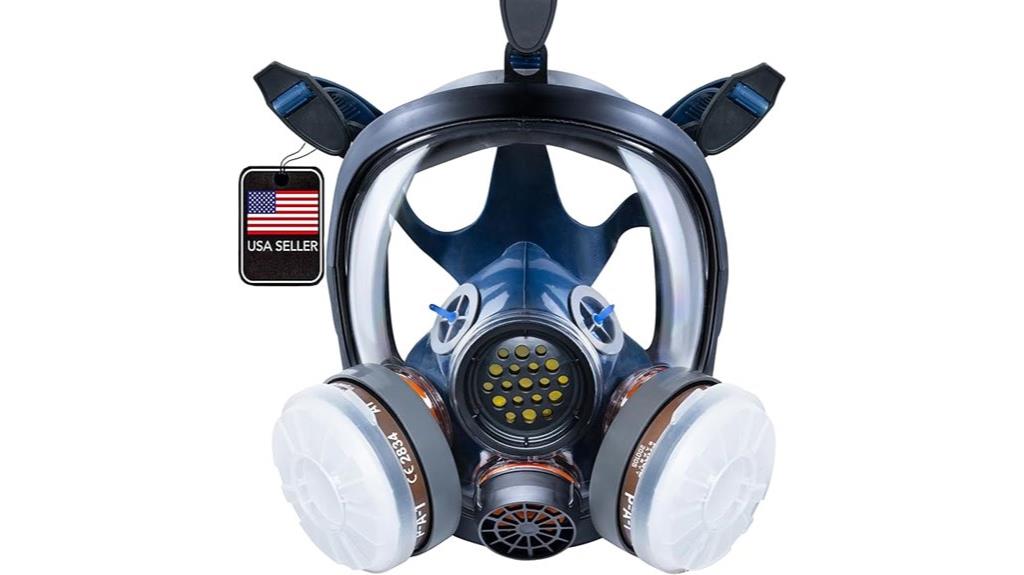 full face gas mask
