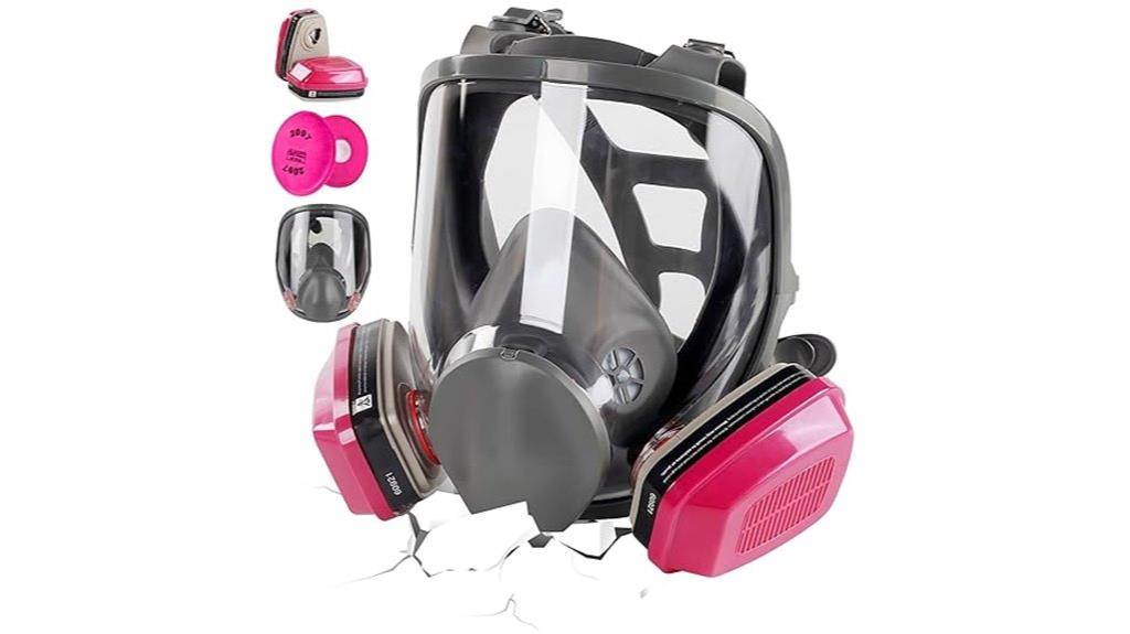 full face gas mask