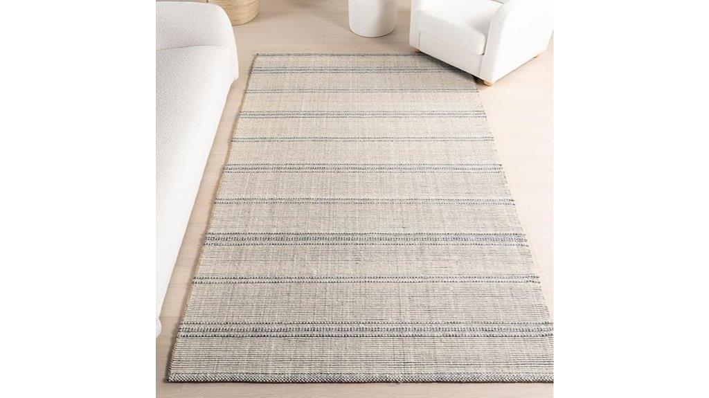garnet wool jute rug