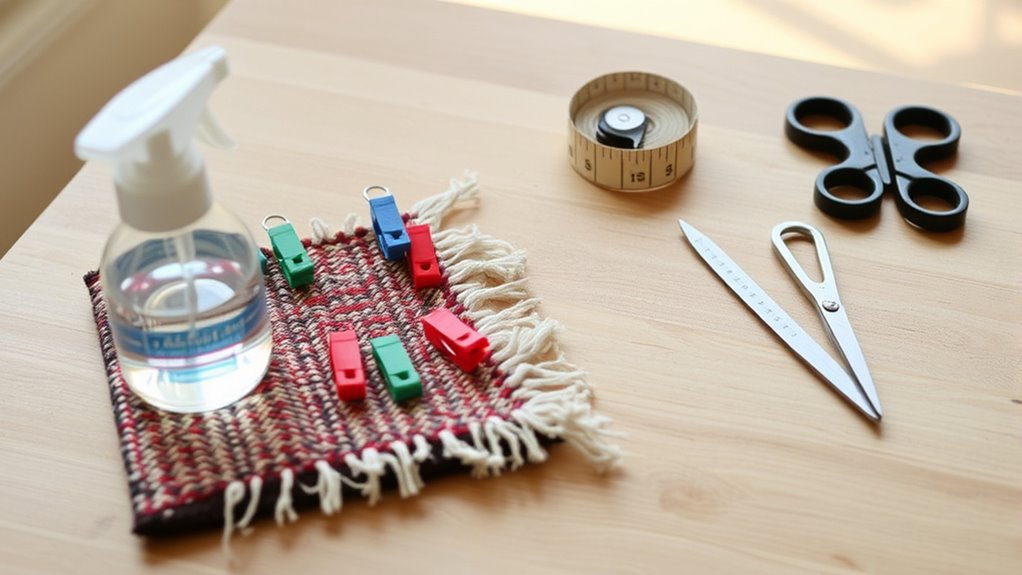 gather materials tools measurements
