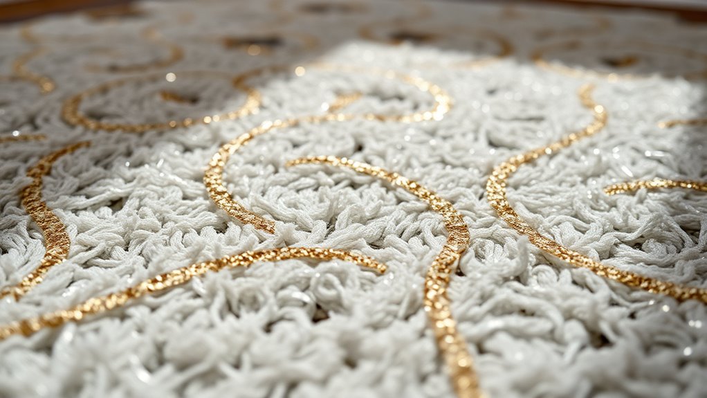 gentle care for metallic rugs