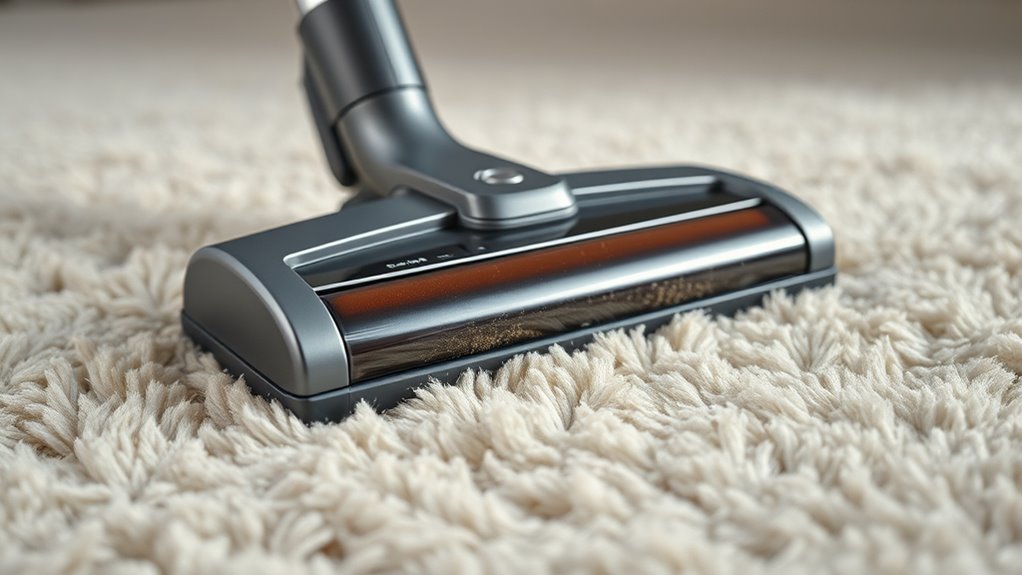gentle careful silk vacuuming