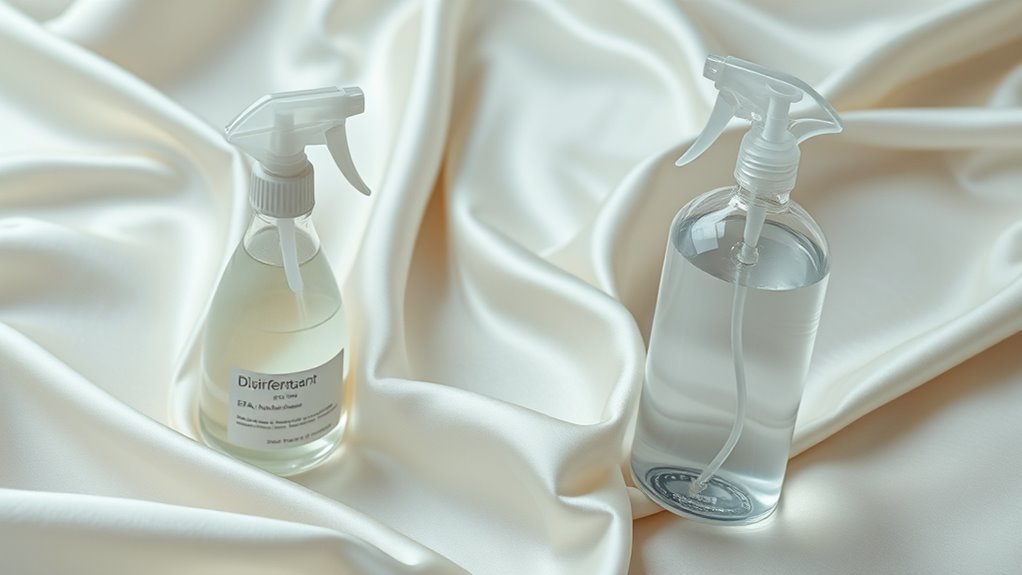 gentle chemical free silk cleaning