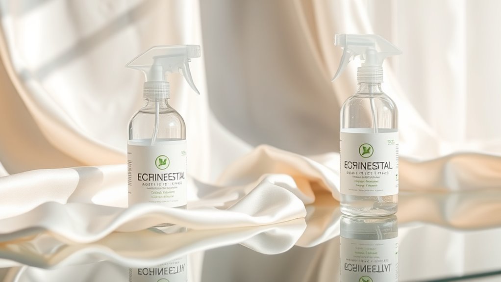 gentle effective silk disinfectants