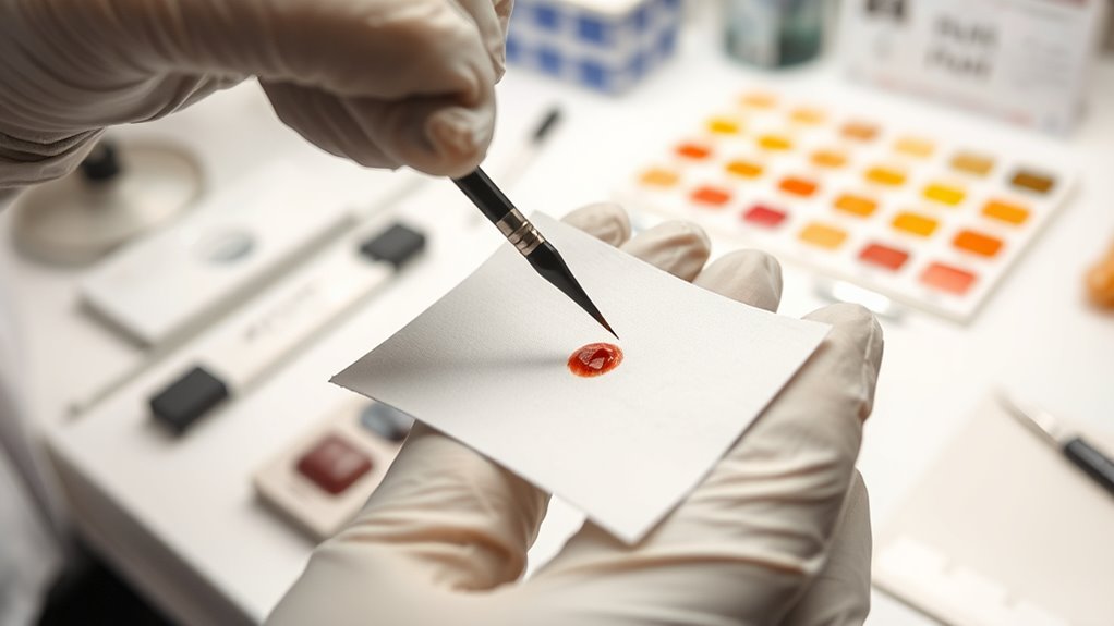 gentle precise dye testing